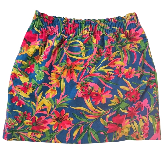 J. Crew women floral linen skirt - Picture 1 of 8